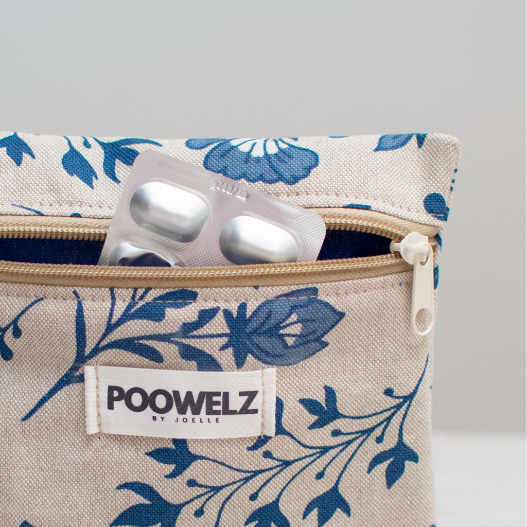 Noodtas-bloemig-open