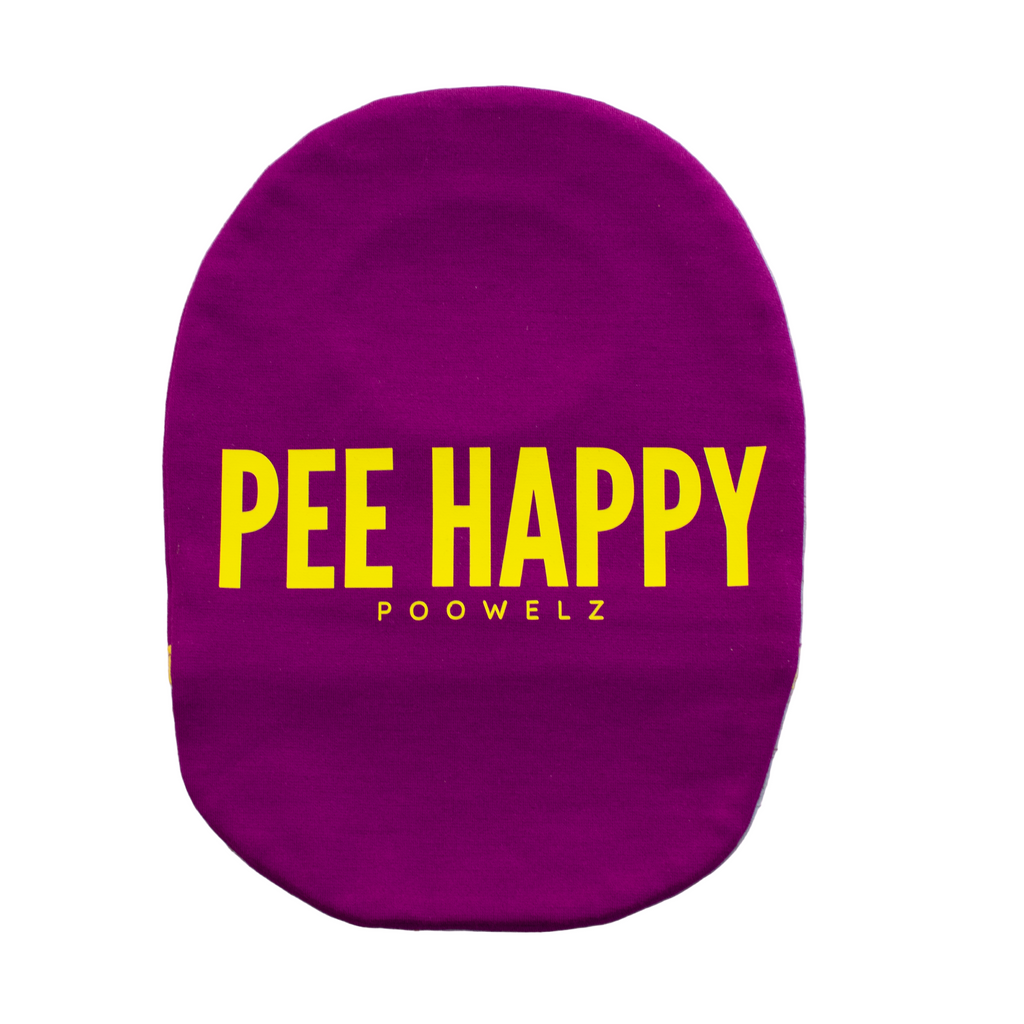 Urinestomahoes-peehappy-paars