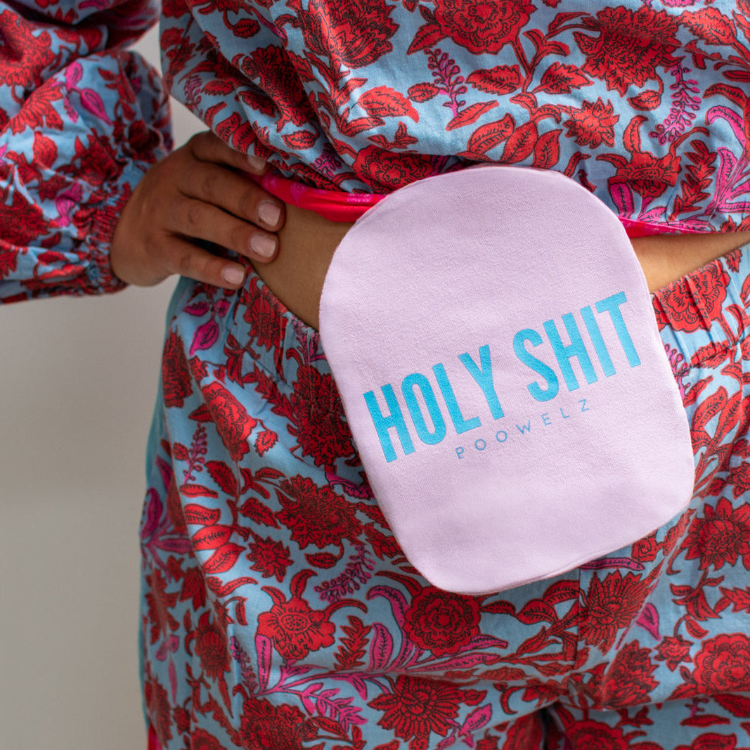 Holy Shit- Lila/blauw